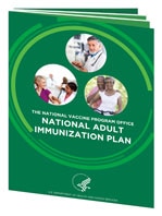 National Adult Immunization Plan Report cover.