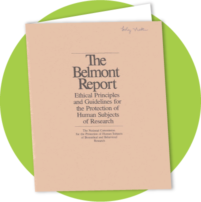 the belmont report is