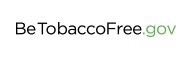 BeTobaccoFree.gov logo.