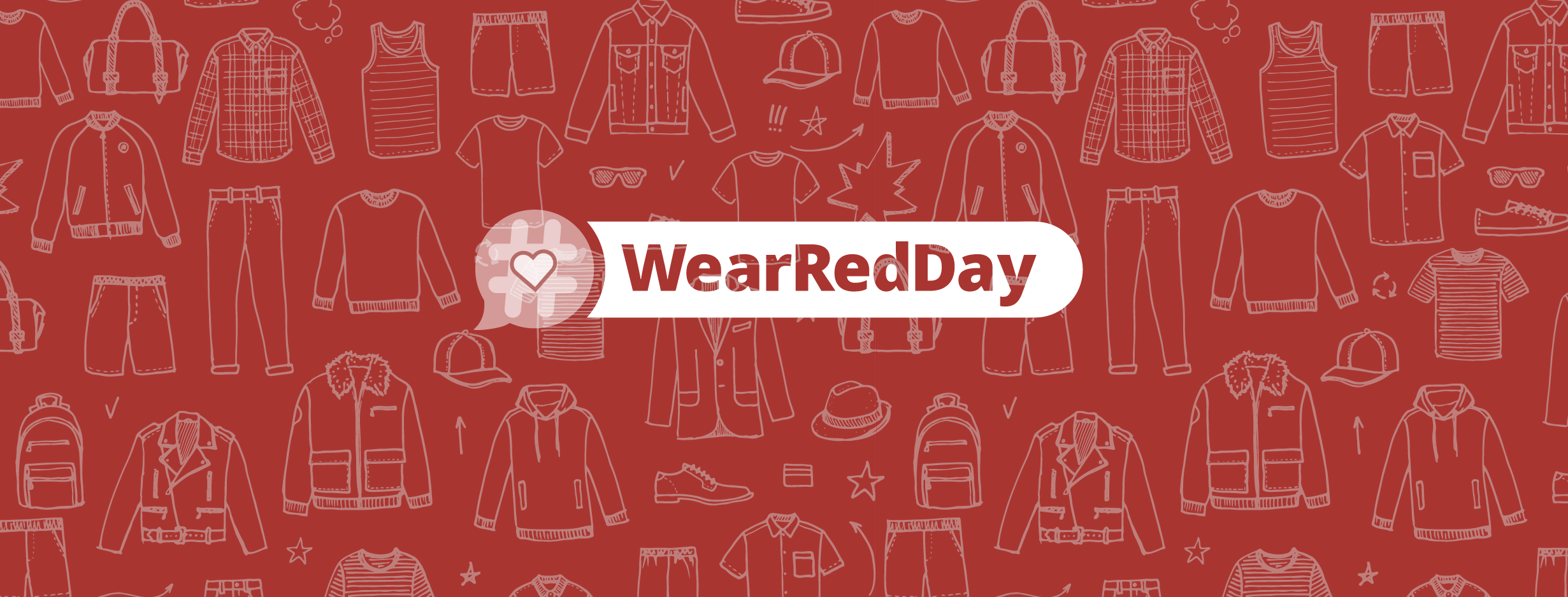 cover facebook wear red day 2022
