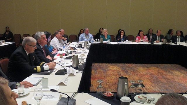 Deputy Secretary Hargan listens to testimony from Tribal Advisory Committee Members in Phoenix