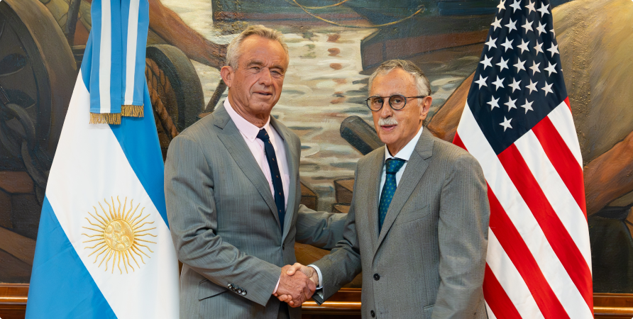 Secretary Kennedy Meeting Argentina Lugones