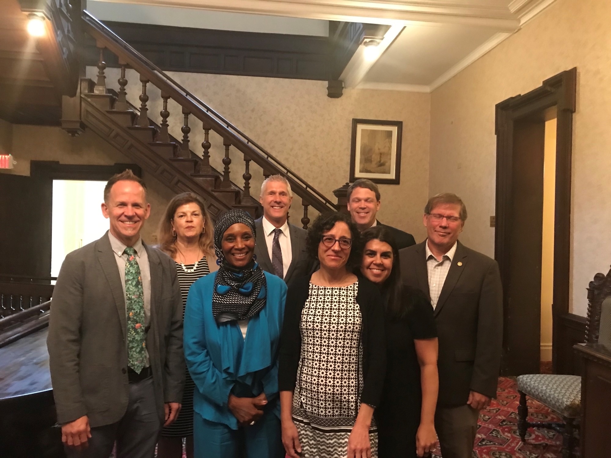 HHS Region 2 Director Dara Kass pictured with representatives of six Federally Qualified Health Centers (FQHCs) in Western New York that collectively provide health care to over 120,000 people annually.