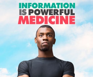 Information is Powerful Medicine web banner.