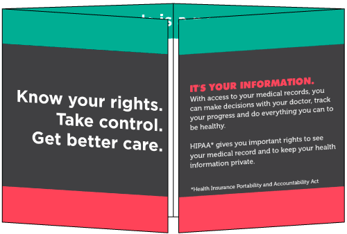 Know your rights. Take control. Get better care.