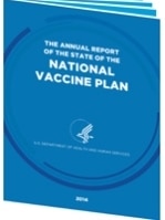 State of the National Vaccine Plan Report cover.
