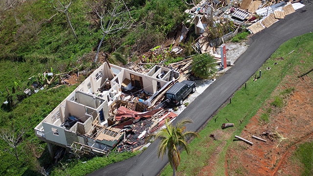 Hurricane Maria devastation in Puerto Rico, FEMA photo