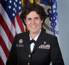 Official photo of Rear Admiral Susan Orsega, MSN, FNP-BC, FAANP, FAAN