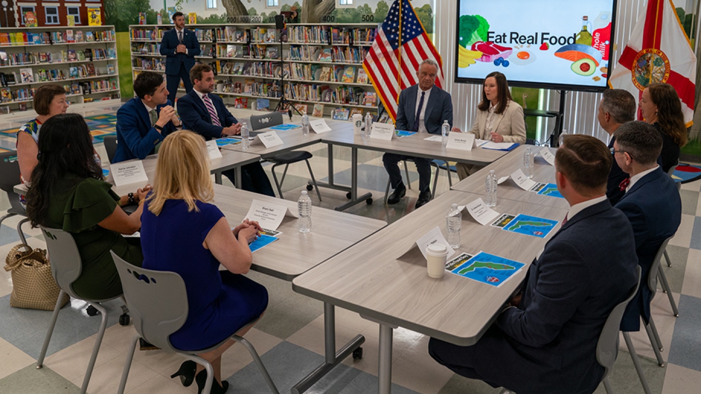 Secretary Kennedy Held a Roundtable at Tampa Bay Boulevard Elementary School