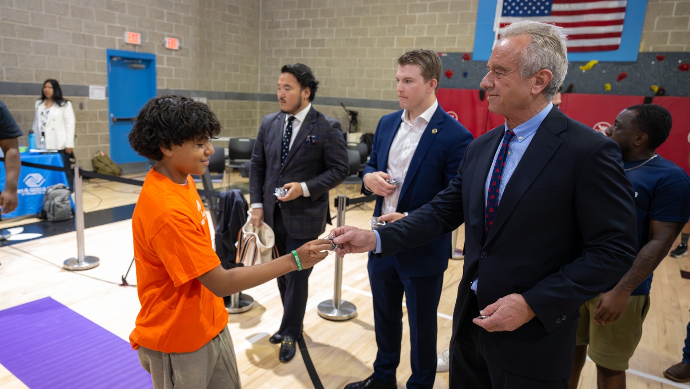 Secretary Kennedy Visited the Boys and Girls Club of Atlantic City