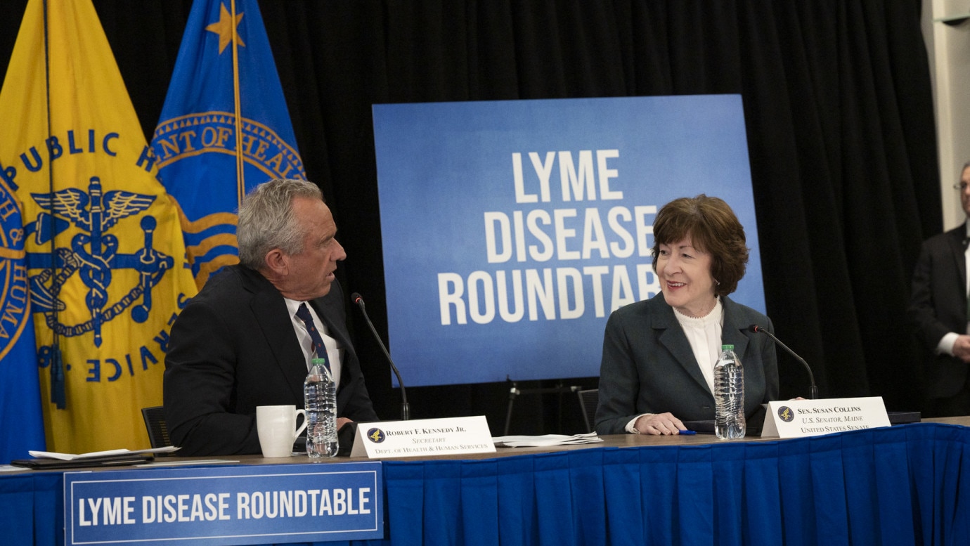 New Lyme disease diagnostic event in Washington, D.C., on Dec. 15, 2025.
