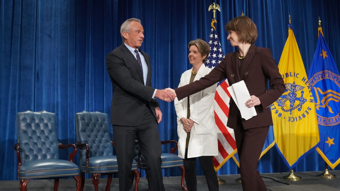 Secretary Kennedy at the event to support women's health in Washington, DC
