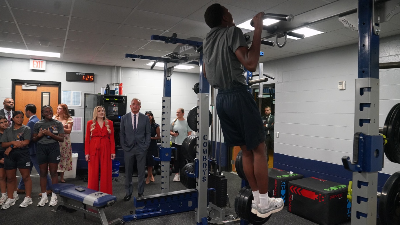 Secretary Kennedy and Secretary McMahon Visited Westlake High School