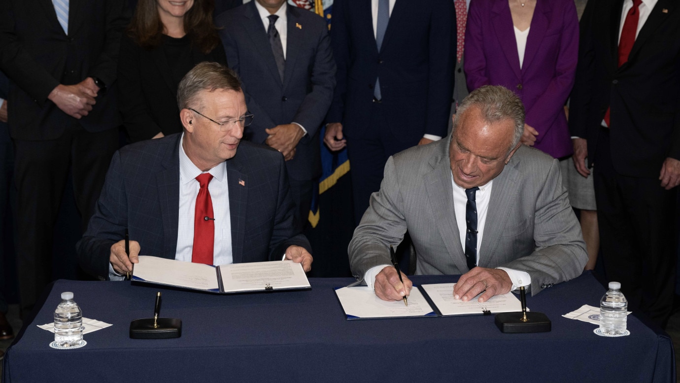 MAHA HHS and VA MOU Signing 