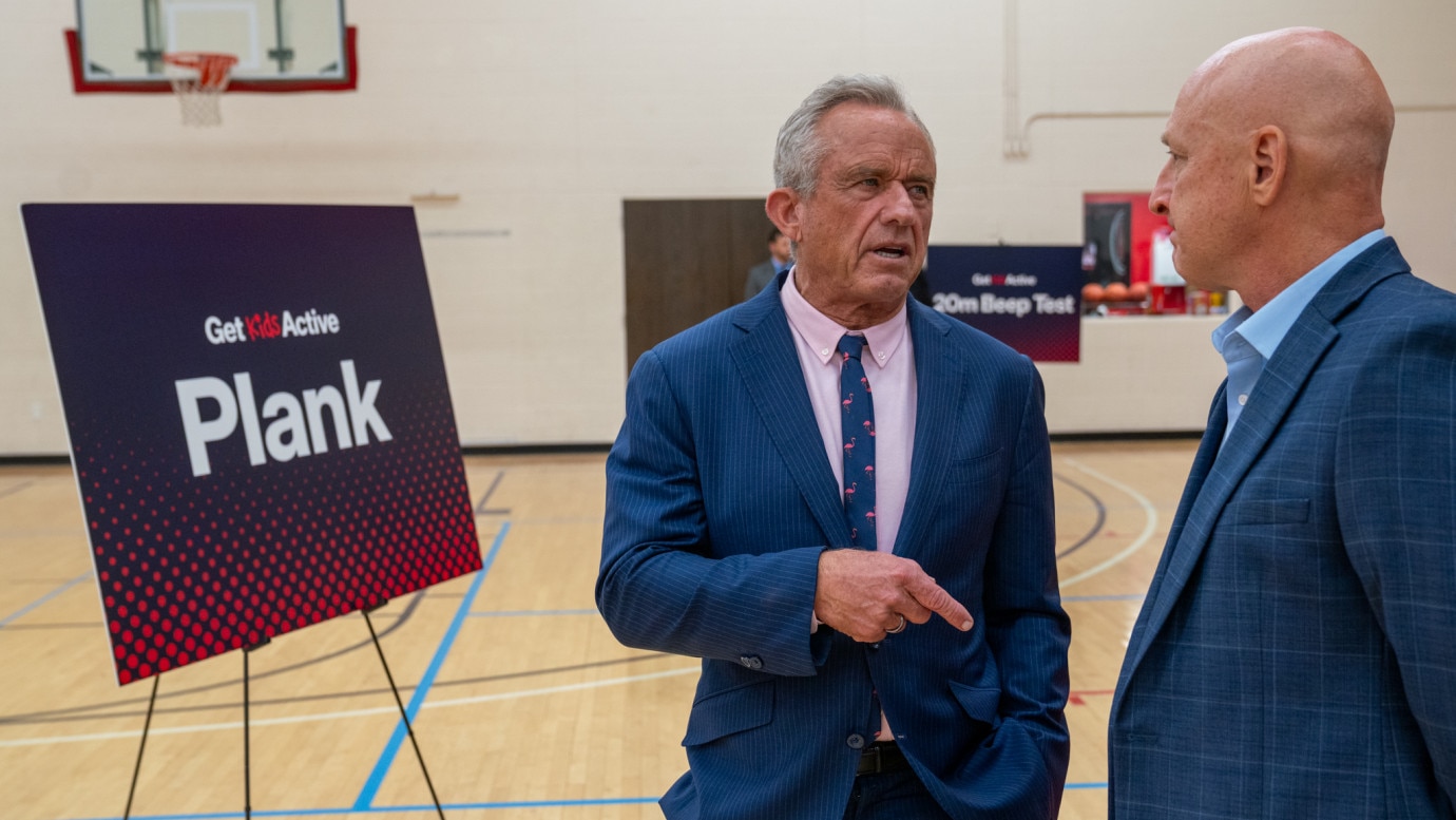 Secretary Kennedy Visited the Newton YMCA