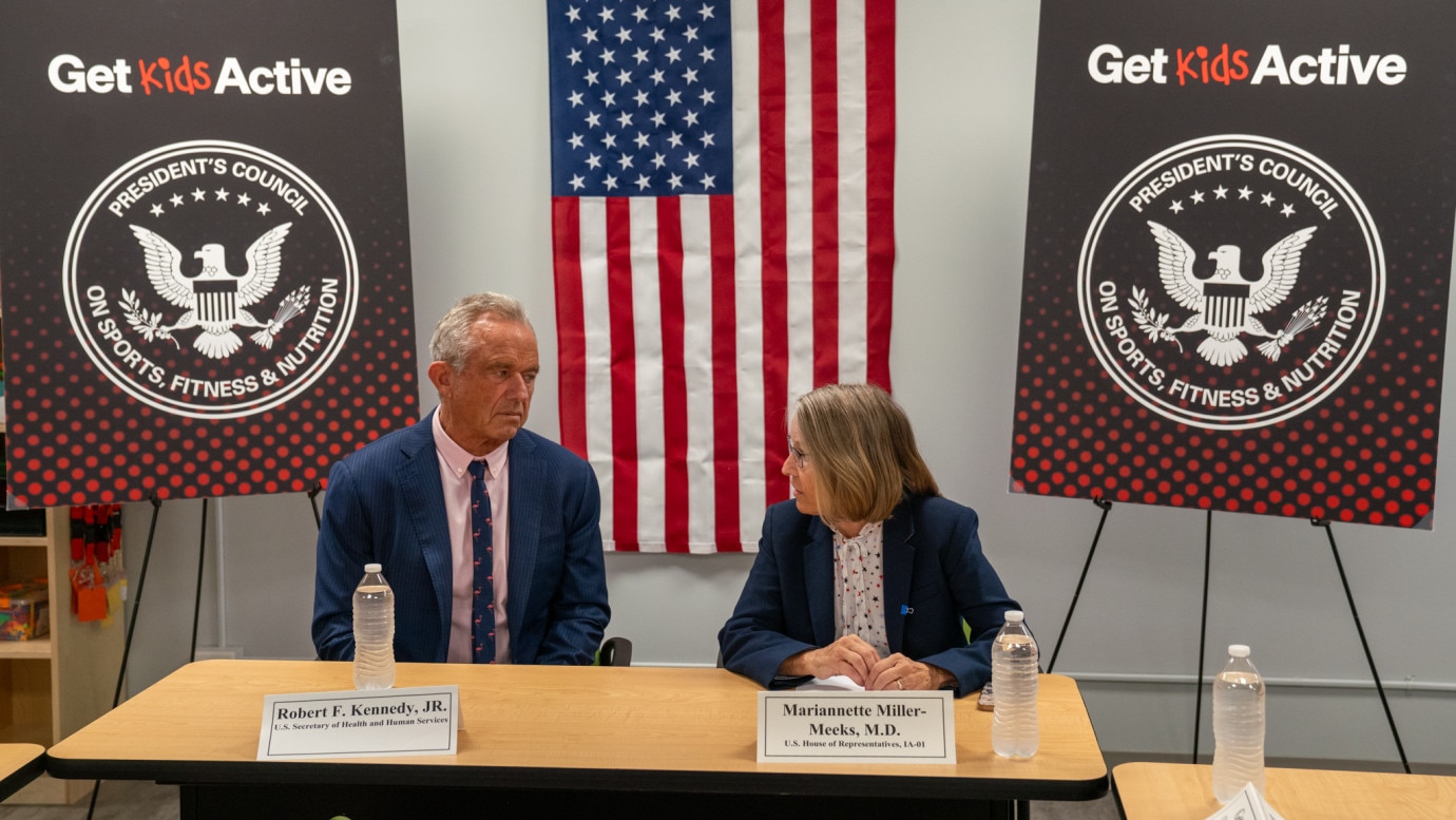 Secretary Kennedy Visited the Newton YMCA