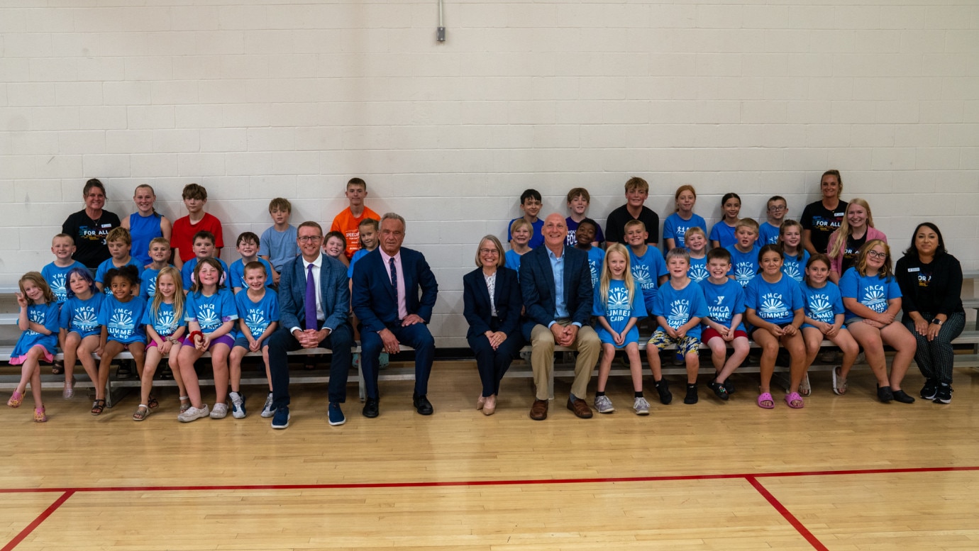 Secretary Kennedy Visited the Newton YMCA