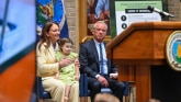 Secretary Kennedy, joined by Agriculture Secretary Brooke Rollins, announced the "Harvest to Hallways" initiative