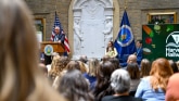Secretary Kennedy, joined by Agriculture Secretary Brooke Rollins, announced the "Harvest to Hallways" initiative