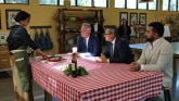 Secretary Kennedy Visited Grimmway Academy Edible Schoolyard