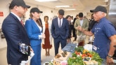 Secretary Kennedy and Secretary Rollins Celebrate Tampa General Hospital signing the Make Hospital Food Healthier Pledge