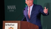 Secretary Kennedy at Podium