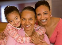 Three Generations of Women