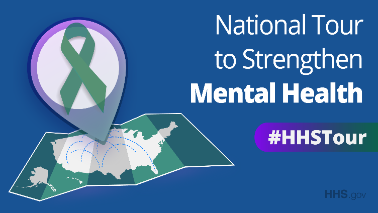 Twitter and Facebook National Tour to Strengthen Mental Health Banner