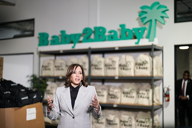 Vice President Kamala Harris, Baby2Baby