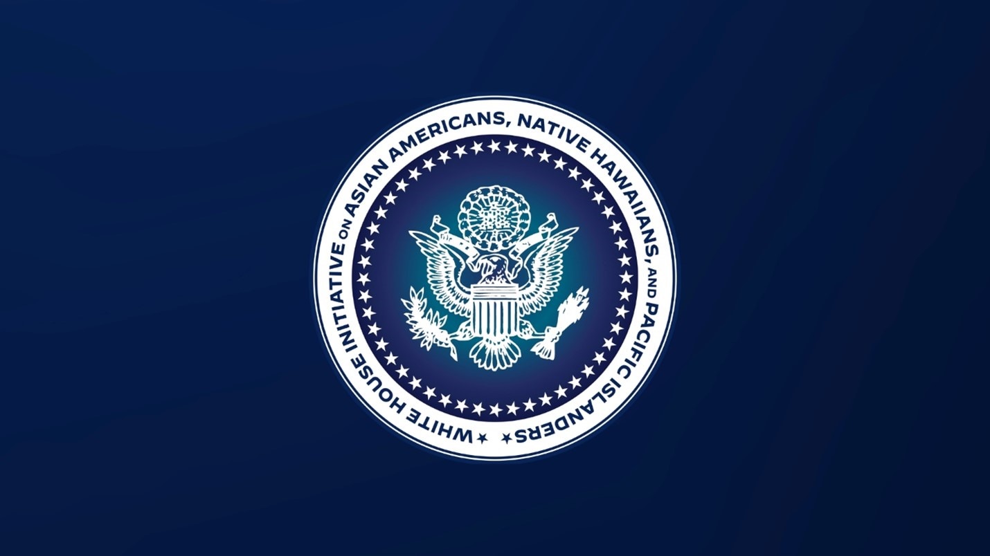 White House Initiative on Asian Americans, Native Hawaiians, and Pacific Islanders Logo.