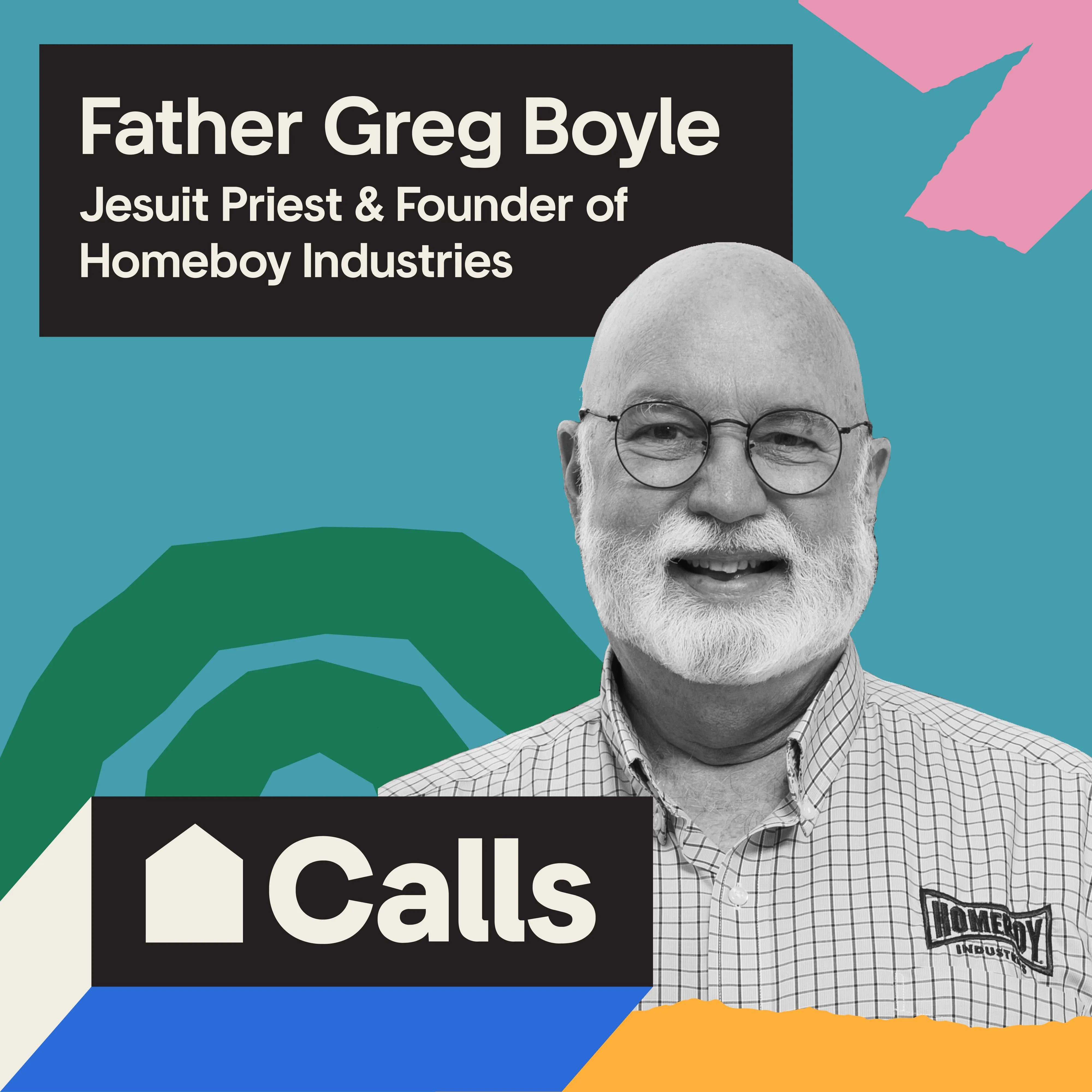 Headshot of Father Greg Boyle, Jesuit Priest & Founder of Homeboy Industries