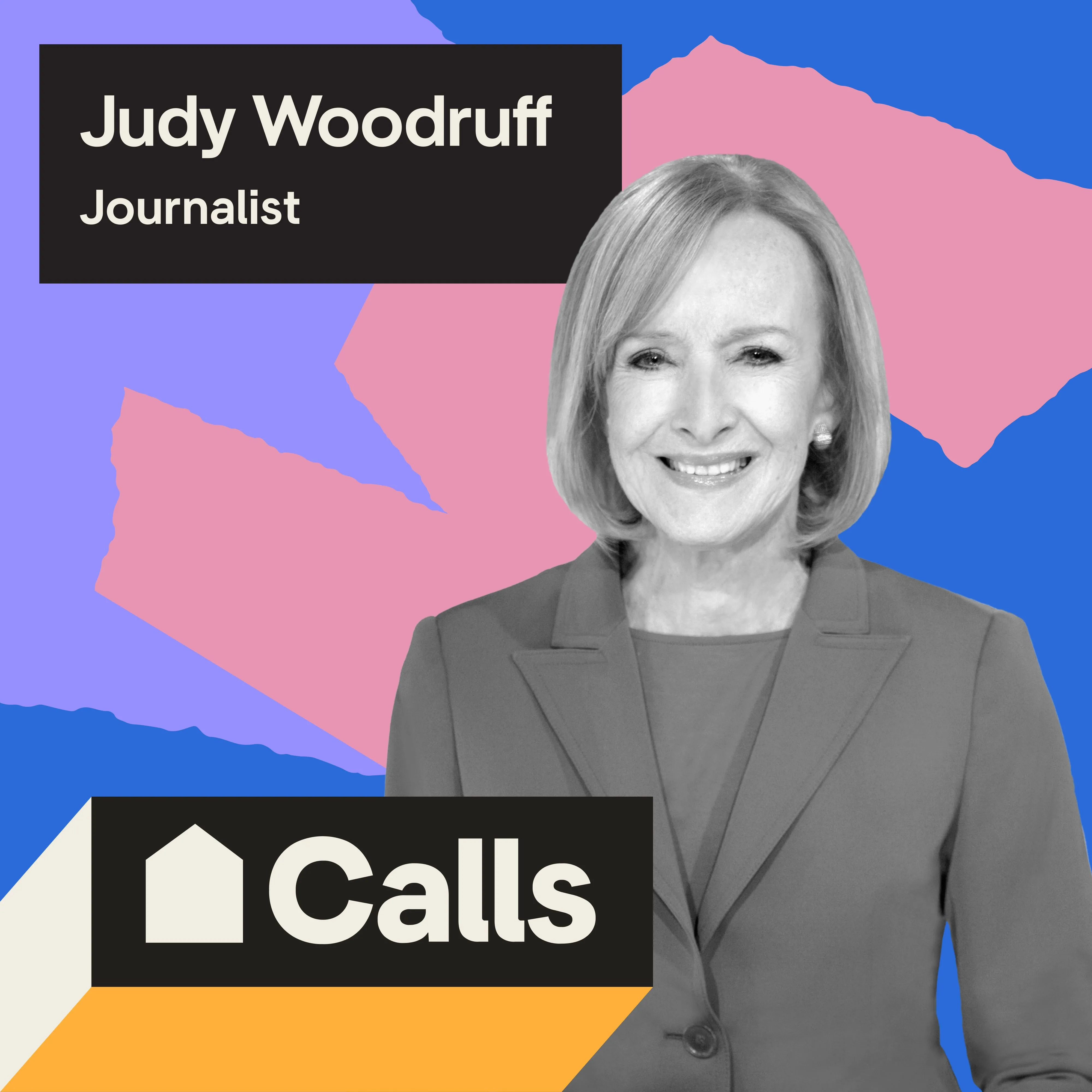 Headshot of Judy Woodruff, Journalist