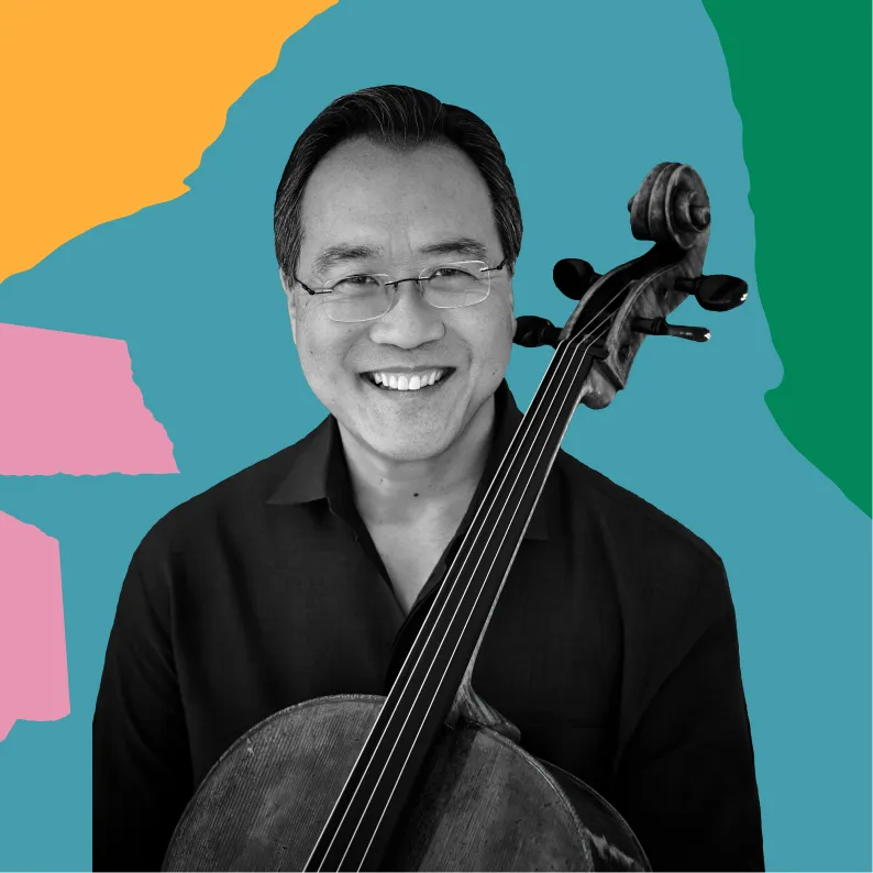 Headshot of Yo-Yo Ma, Cellist & Humanitarian 
