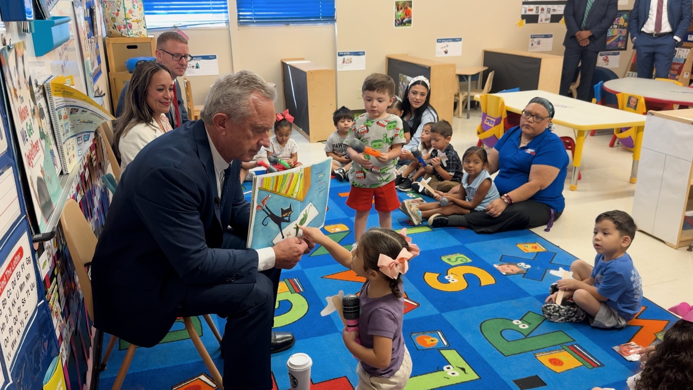 Secretary Kennedy visits a Head Start Center