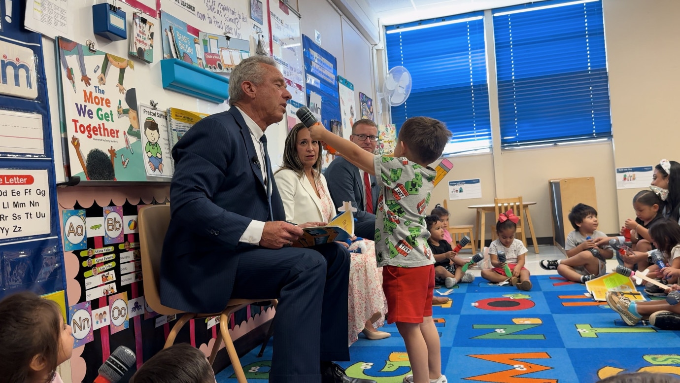 Secretary Kennedy visits a Head Start Center
