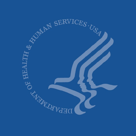 Placeholder image of HHS logo in lieu of Melanie Egorin